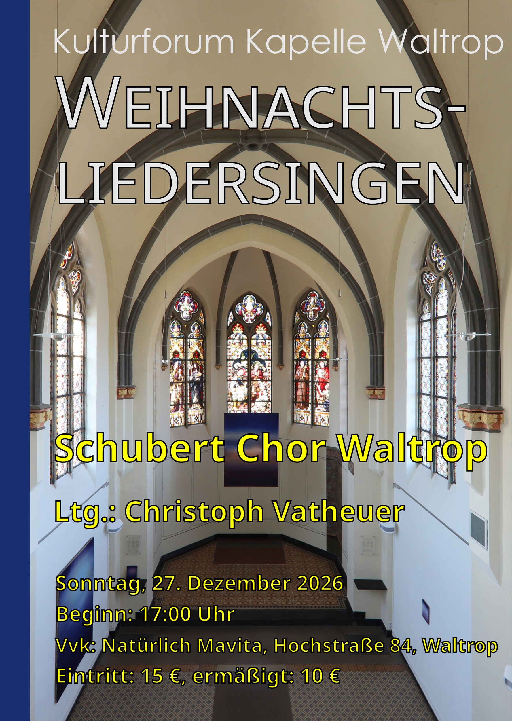 Weihnachtsliedersingen